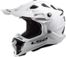 LS2 helmet White / Small LS2 Subverter Evo Solid Full Face MX Motorcycle Helmet 700-1022 6934432824696 Jorgensen Powersports