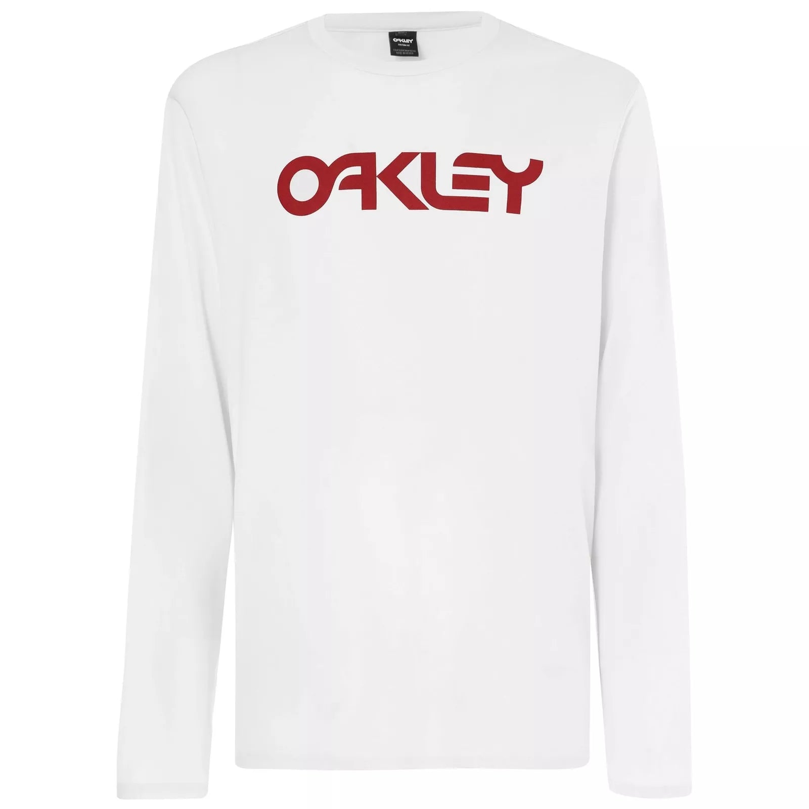 Oakley Apparel Large / White Oakley Long Sleeve Tees 457134-100-L 190645426164 Jorgensen Powersports