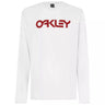 Oakley Apparel Large / White Oakley Long Sleeve Tees 457134-100-L 190645426164 Jorgensen Powersports