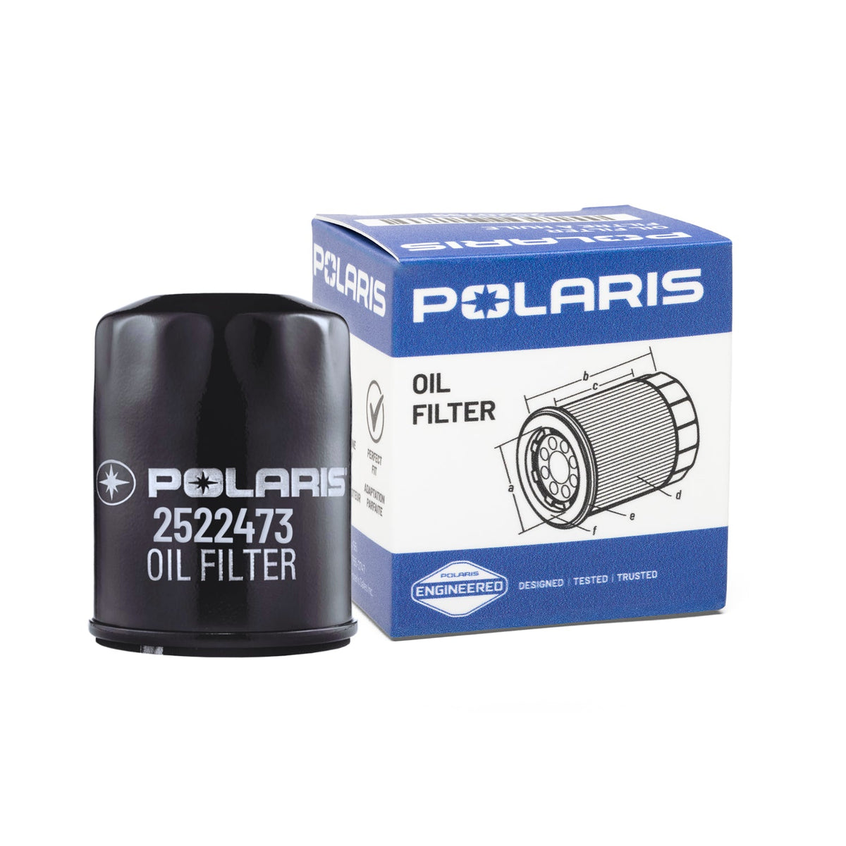 Polaris 2522473 Oil Filter OEM For 2003-2007 Predator 500 2006-2007 Outlaw 500 ATV 3088036 Polaris