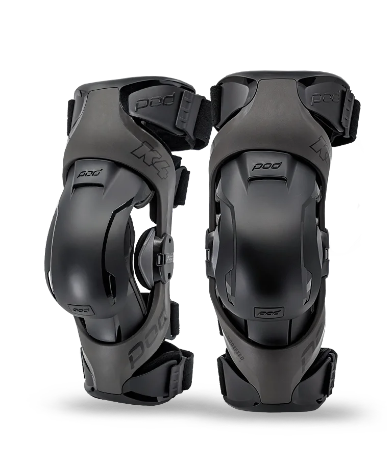 POD Protection Black / Youth-tall POD YOUTH K4 KNEE BRACE (Pair) 664-0419YT 815742013474 Jorgensen Powersports