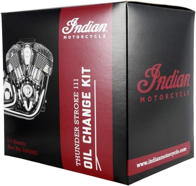 Polaris Automotive Parts and Accessories Indian Motorcycle Semi-Synthetic Oil Change Kit 20w/40 - 6 Quarts 2889311 Jorgensen Powersports