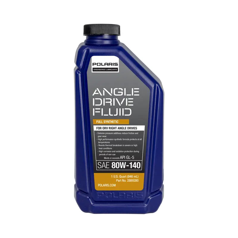 Polaris Automotive Parts and Accessories Polaris Angle Drive Differential Fluid, 2889280, 1 Quart 2889280 00197915058650 Jorgensen Powersports