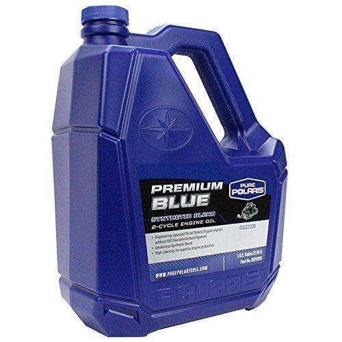 Polaris Automotive Parts and Accessories Polaris Blue Synthetic Blend 2-Cycle Oil - 1 Gallon 2882202 2882202 00194722197862 Jorgensen Powersports
