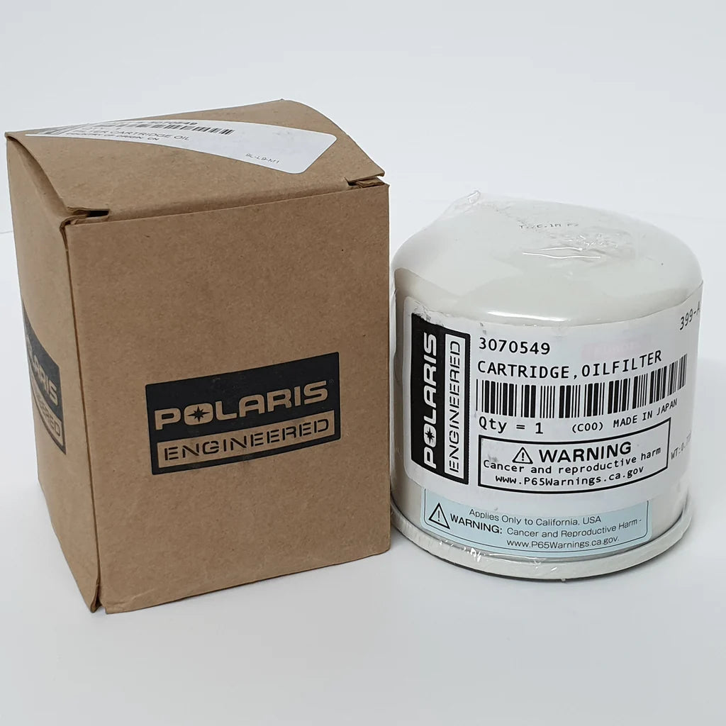 Polaris Automotive Parts and Accessories Polaris Cartridge Oil Filter 3070549 3070549 00194722160262 Jorgensen Powersports