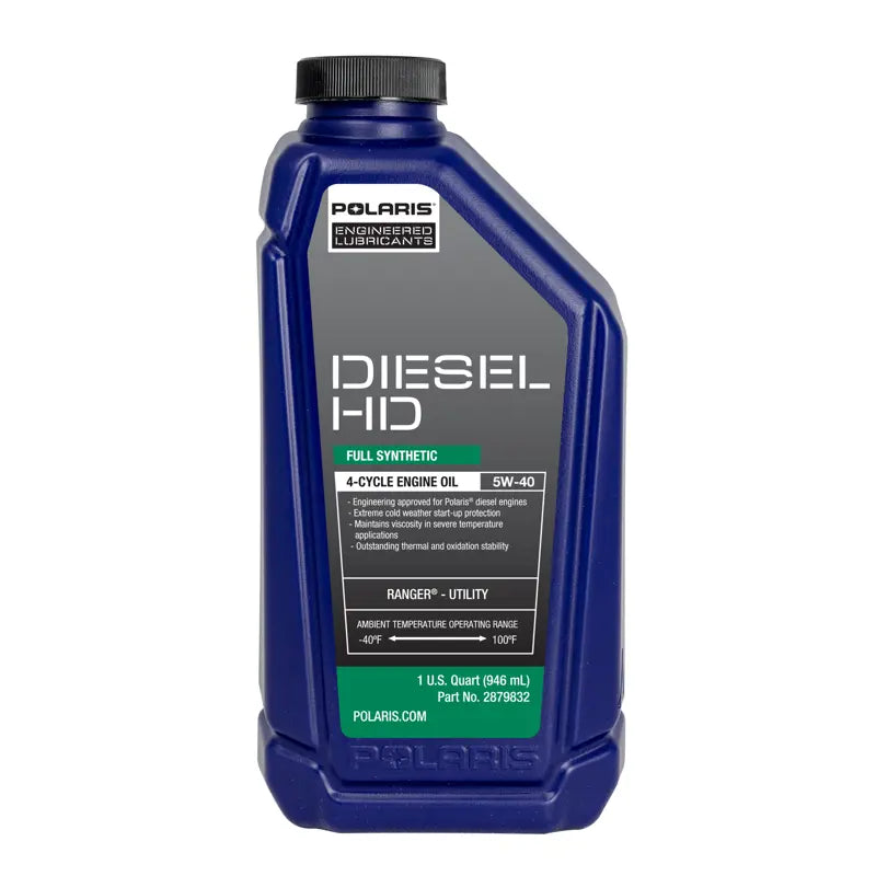 Polaris Automotive Parts and Accessories Polaris Diesel HD 4-Cycle Engine Oil 2879832 2879832 00194722197879 Jorgensen Powersports