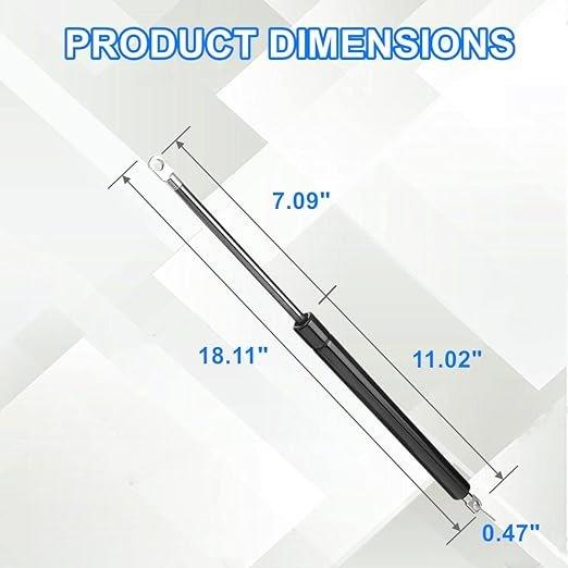 Polaris Automotive Parts and Accessories Polaris Dump Box Shock 7044674 7044674 733556127845 Jorgensen Powersports