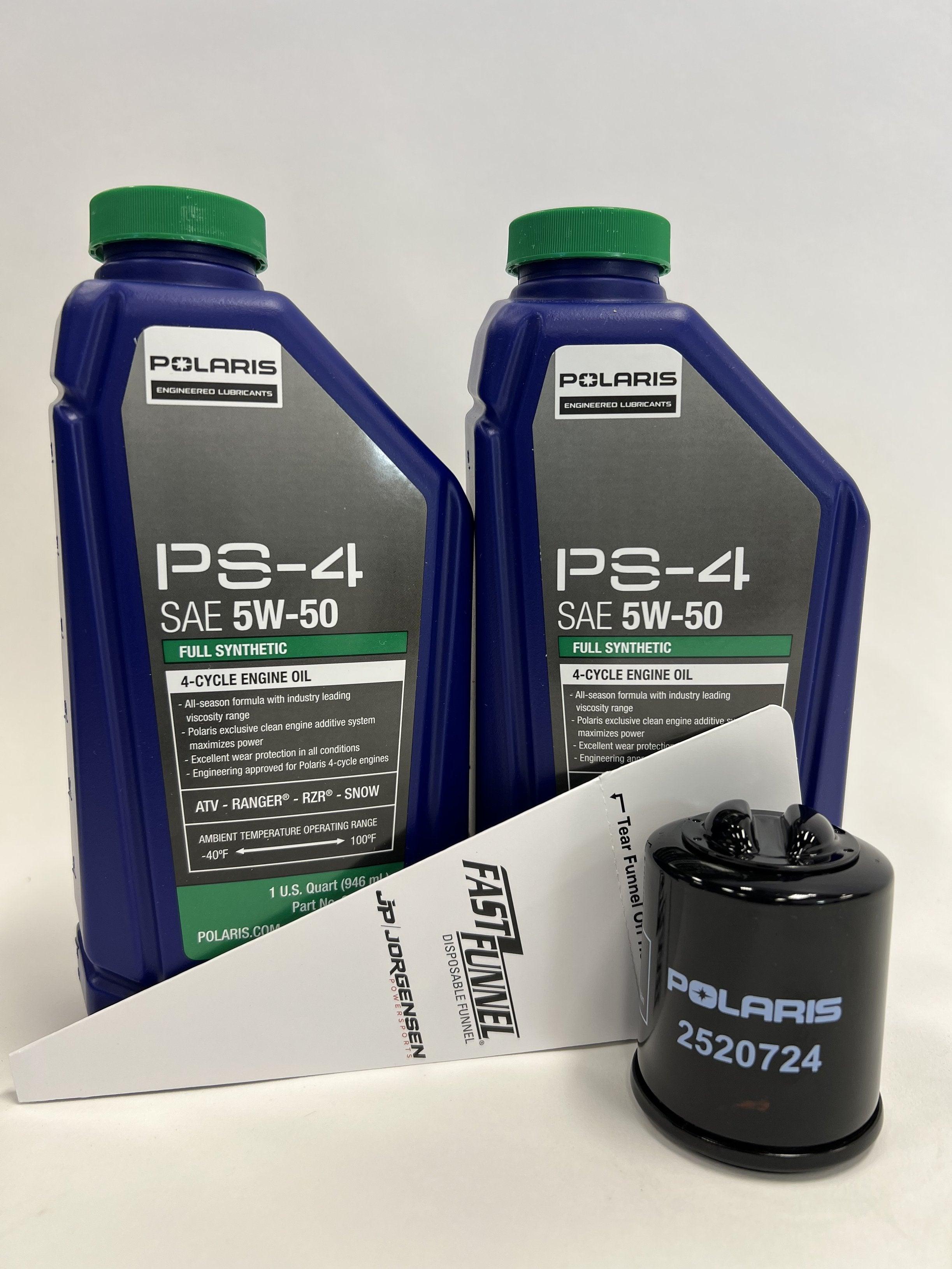 Polaris Automotive Parts and Accessories Polaris Oil Change Kit 2520724 POL-1 Jorgensen Powersports