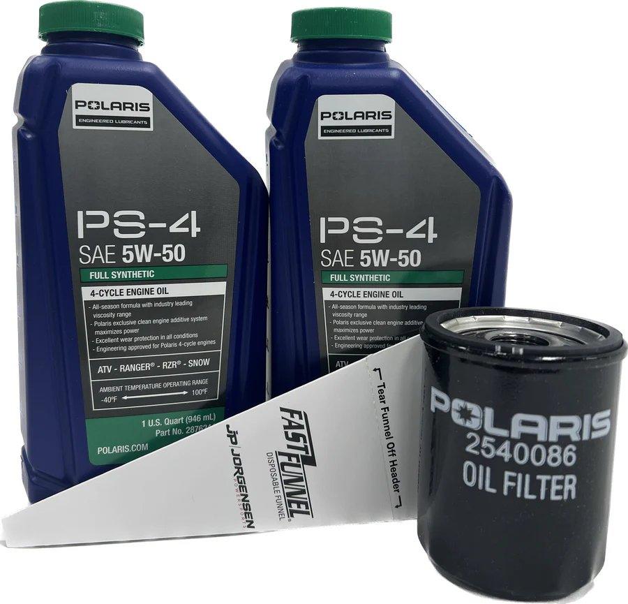 Polaris Automotive Parts and Accessories Polaris Oil Change Kit 2540086 JORGO-1 Jorgensen Powersports