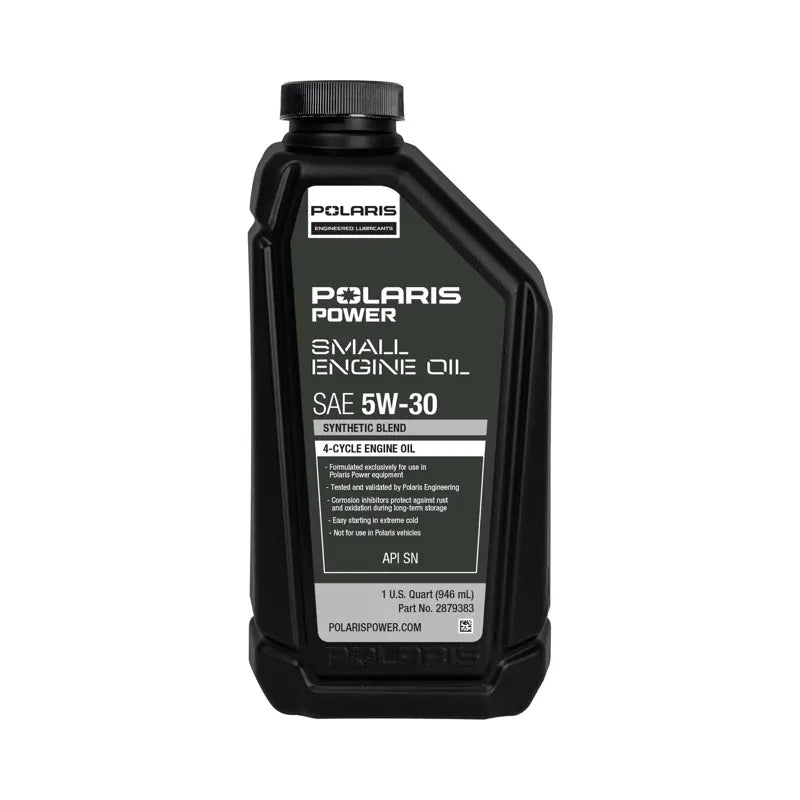 Polaris Automotive Parts and Accessories Polaris Power Small Engine Oil (1 Quart) 2879383 2879383 00194722413016 Jorgensen Powersports