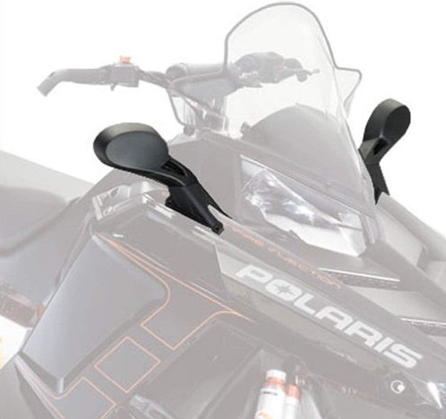 Polaris Automotive Parts and Accessories Polaris PRO-RIDE Hood Mount Snowmobile Mirrors 2877803 00194722046795 Jorgensen Powersports