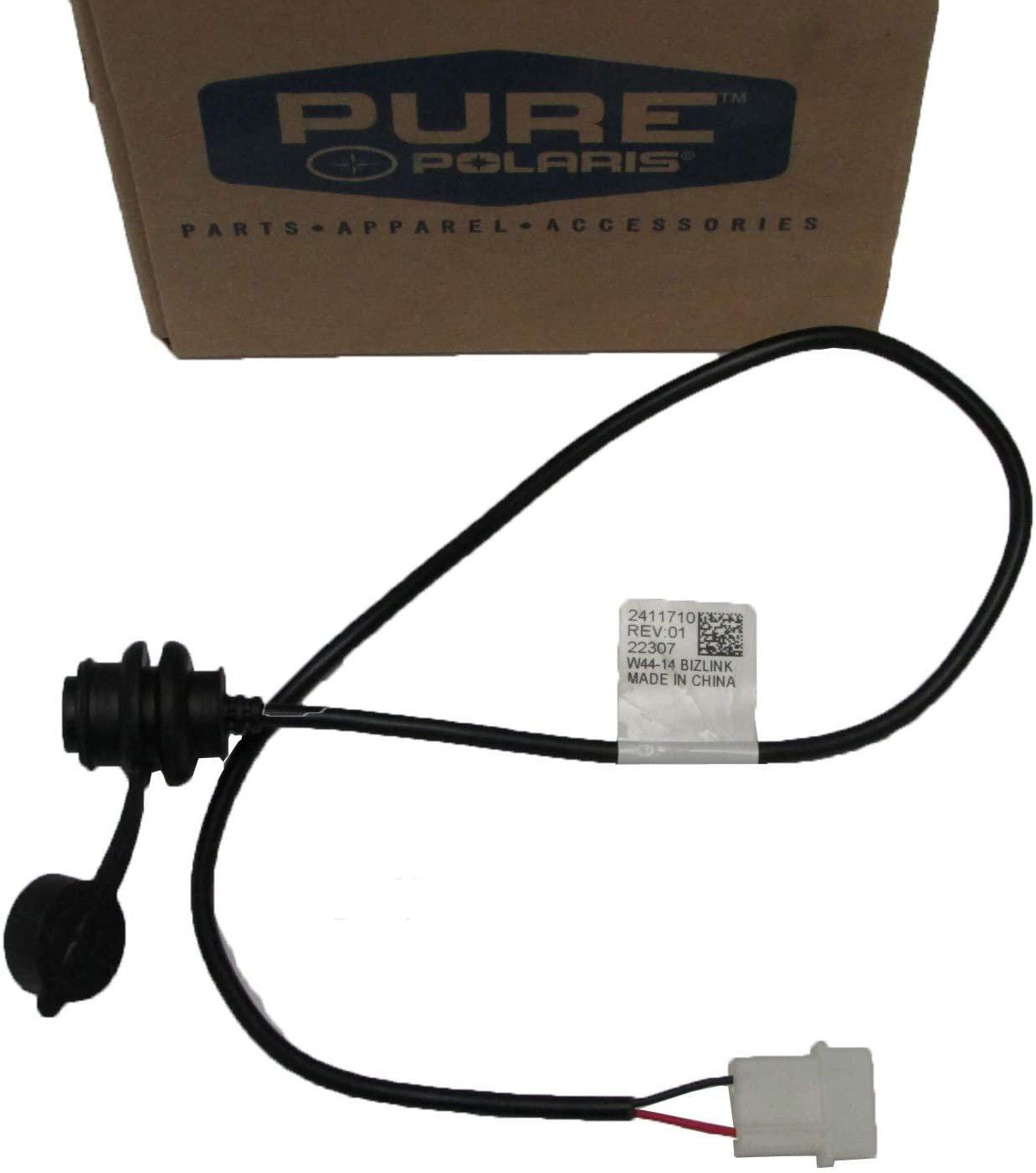 Polaris Automotive Parts and Accessories Polaris RCA Power Plug w/ Cover Assembly 2411708 00194722032750 Jorgensen Powersports