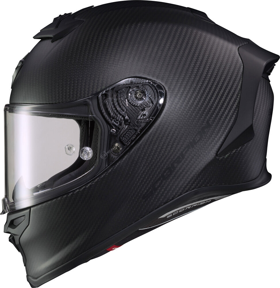 Scorpion helmet Carbon Matte Black / Small SCORPION EXO EXO-R1 AIR FULL FACE HELMET 75-1363S 845468078754 Jorgensen Powersports