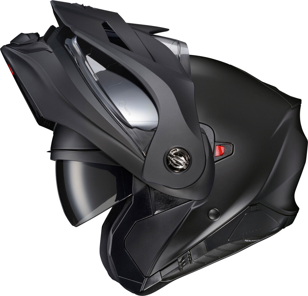 Scorpion helmet SCORPION EXO EXO-AT960 MODULAR HELMET MATTE BLACK Jorgensen Powersports