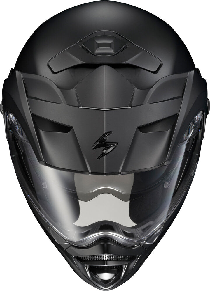 Scorpion helmet SCORPION EXO EXO-AT960 MODULAR HELMET MATTE BLACK Jorgensen Powersports