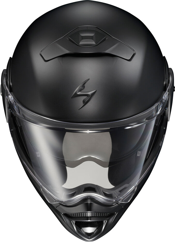 Scorpion helmet SCORPION EXO EXO-AT960 MODULAR HELMET MATTE BLACK Jorgensen Powersports