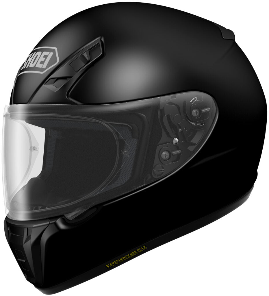 Shoei helmet Gloss Black / Small SHOEI RF-SR FULL FACE HELMET 0107-0105-04 Jorgensen Powersports