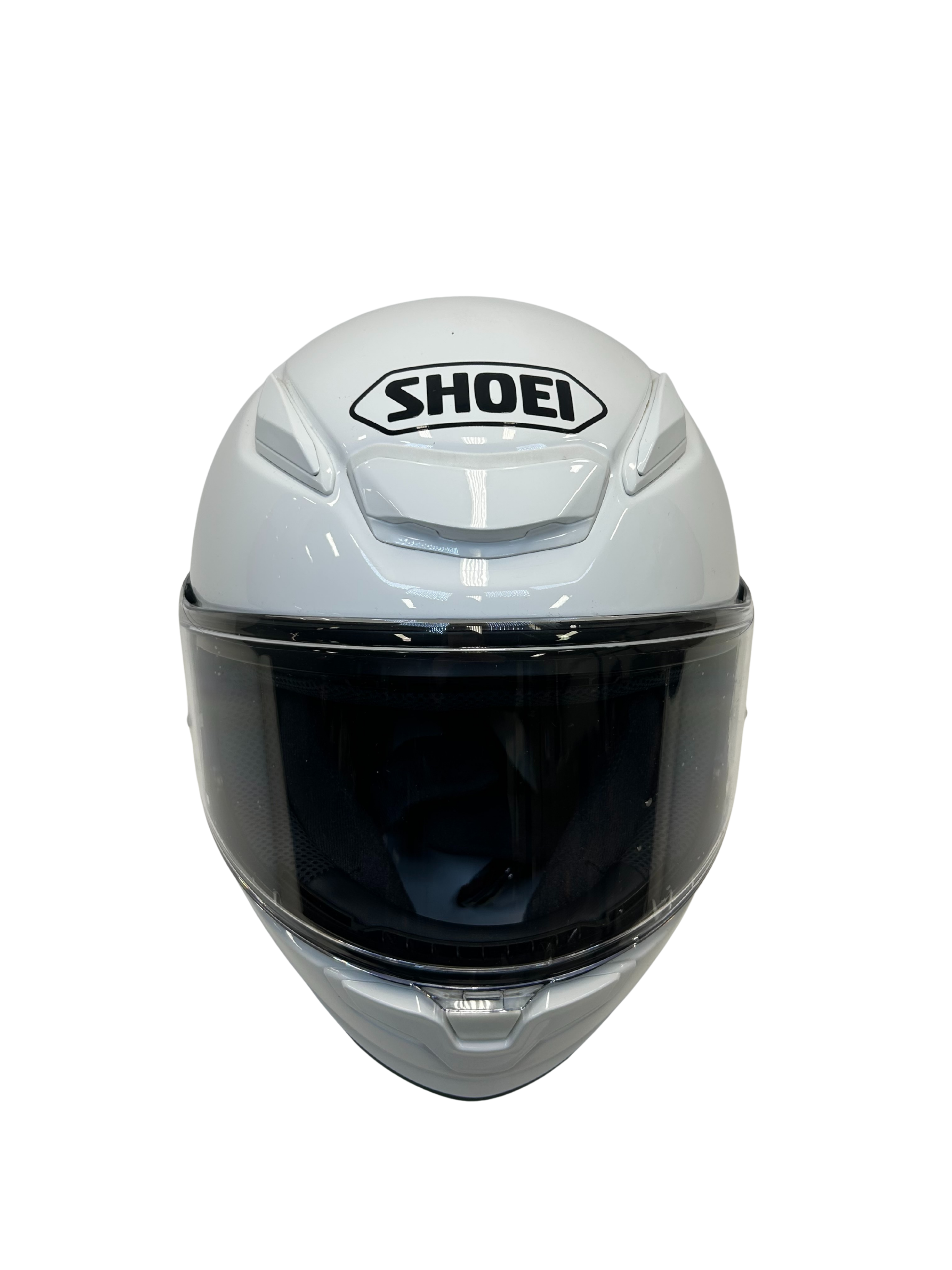 Shoei helmet Shoei RF-1400 Helmet White Size Medium USED 0101-0109-05 U Jorgensen Powersports