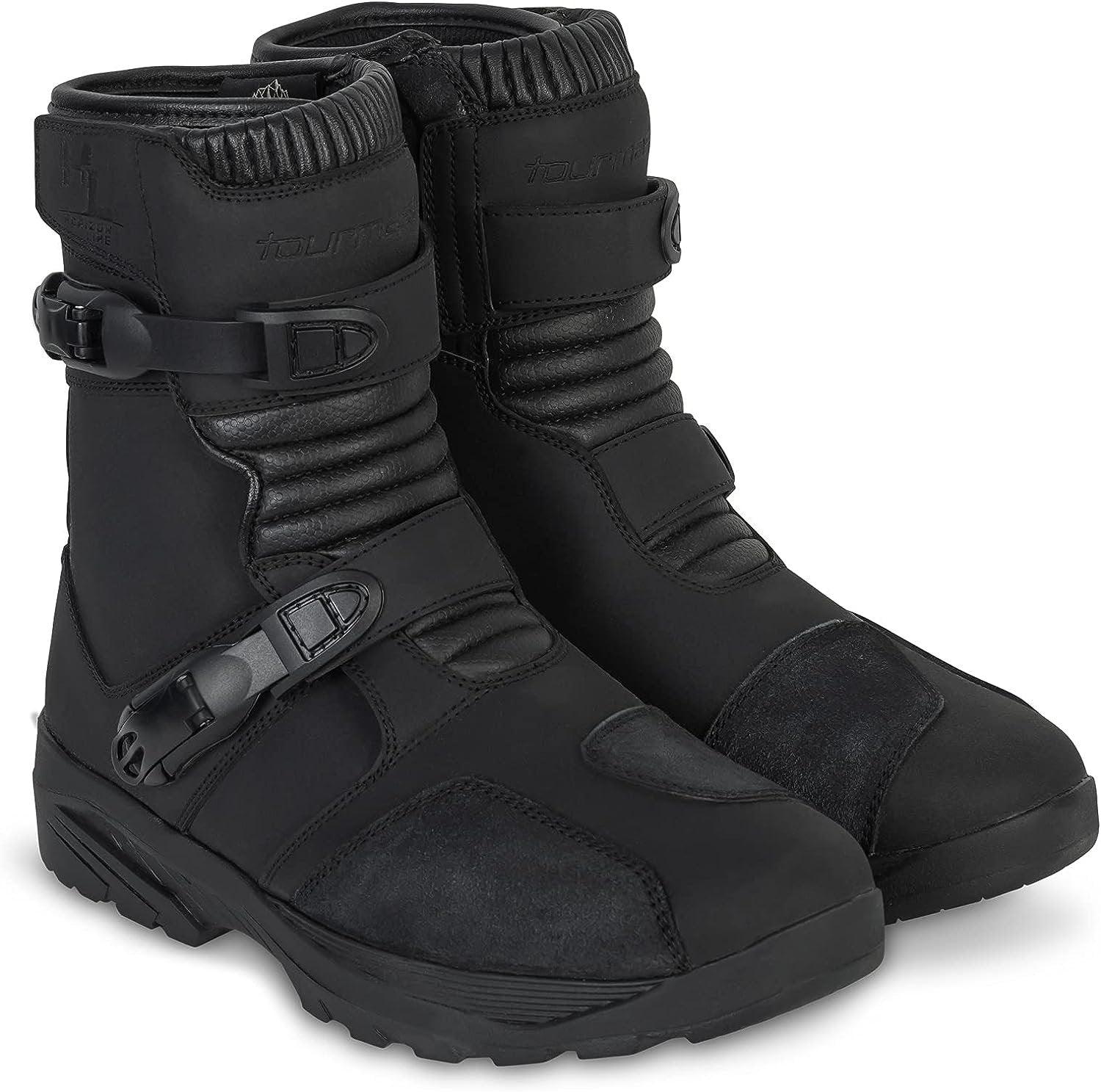 Tour Master Apparel Black / 10 Tour Master Break Trail Waterproof Street Boots 8836-2105-44 097261279399 Jorgensen Powersports