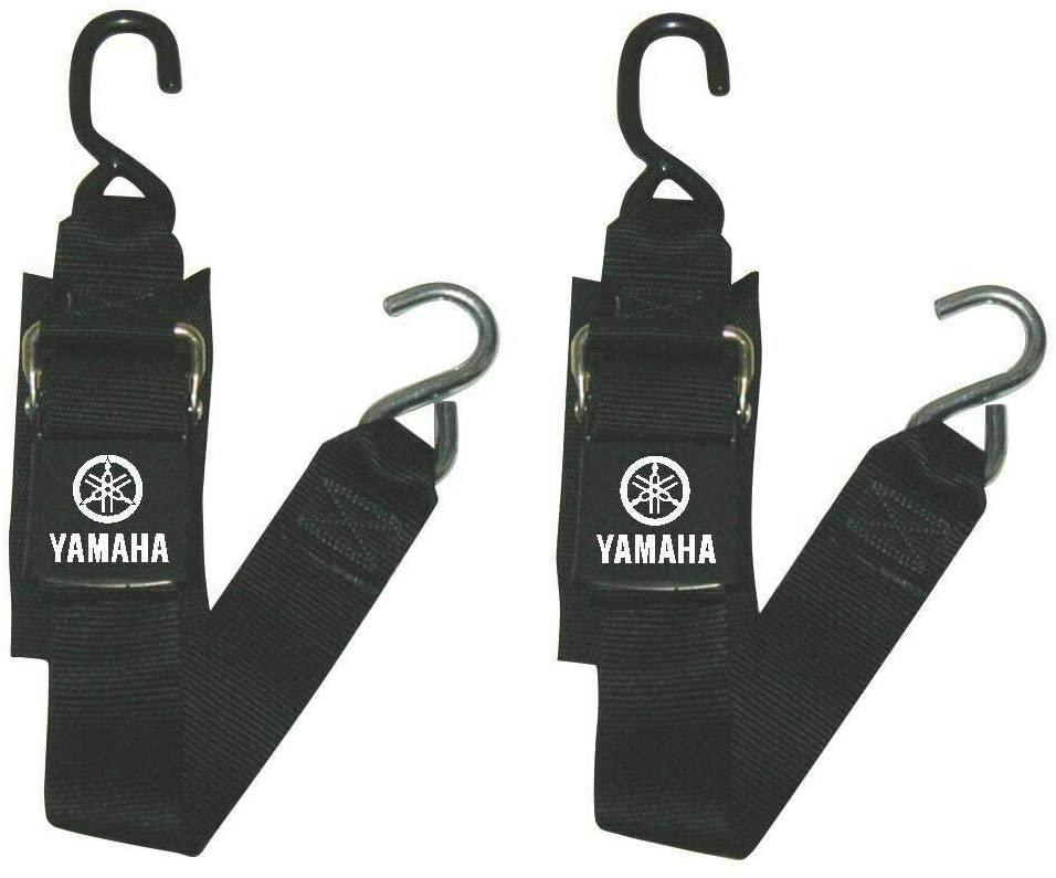 Yamaha Automotive Parts and Accessories Yamaha Deluxe Transom Tie Downs 2-Pack SBT-TRNSM-TD-08 Jorgensen Powersports