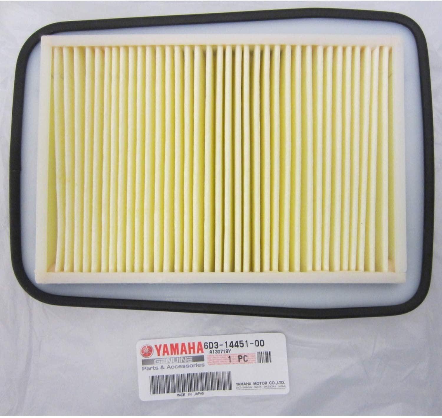 Yamaha Automotive Parts and Accessories Yamaha Element Air Cleaner 6D3-14451-00-00 782708155939 Jorgensen Powersports