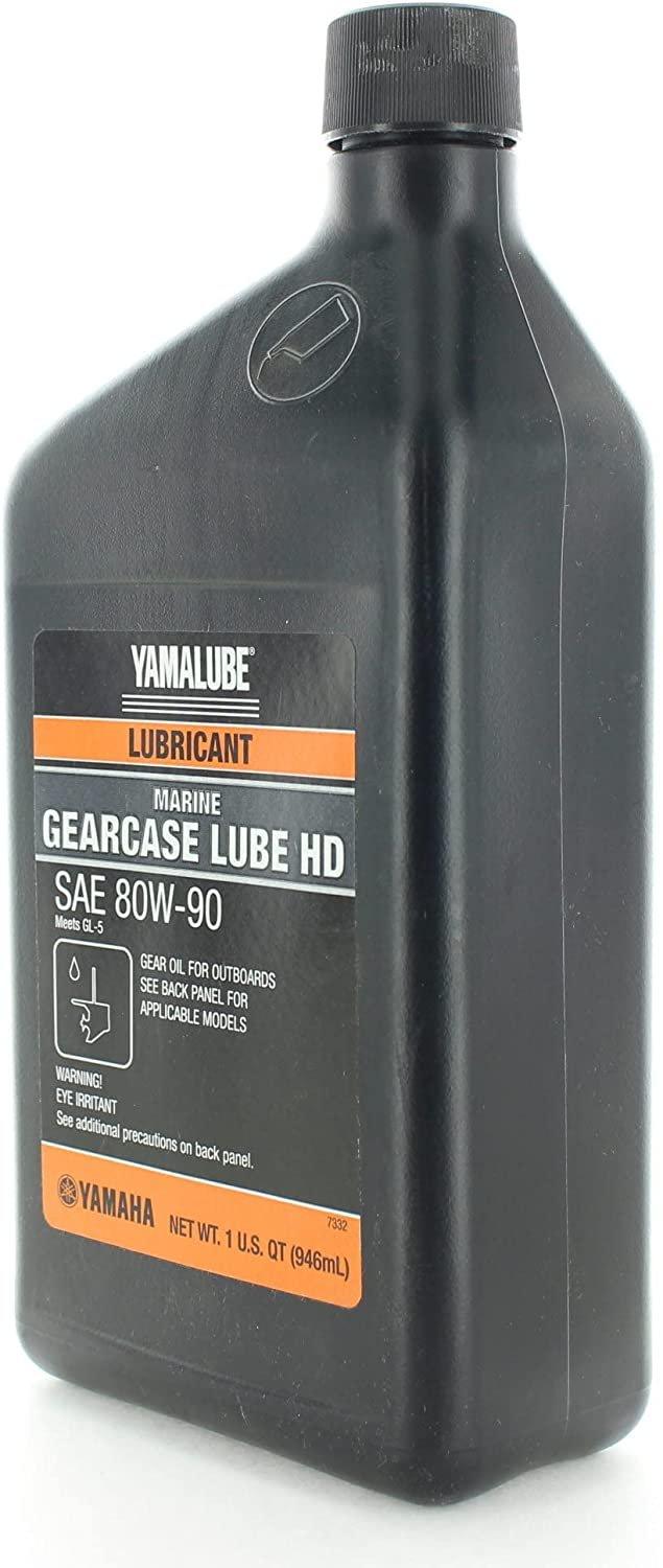 Yamaha Automotive Parts and Accessories Yamaha Gear Case Lube Oil ACC-GLUBE-HD-QT Jorgensen Powersports
