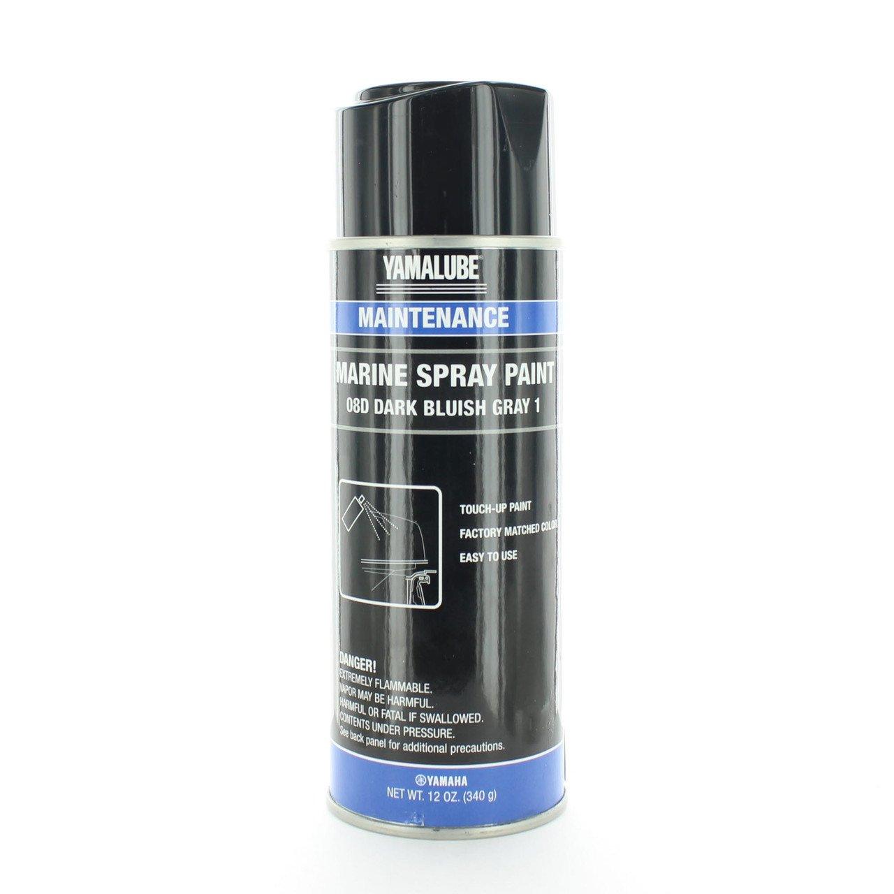 Yamaha Automotive Parts and Accessories Yamaha Marine Spray Paint Bluish Grey 04D ACC-MRNPA-IT-4D 766653502222 Jorgensen Powersports