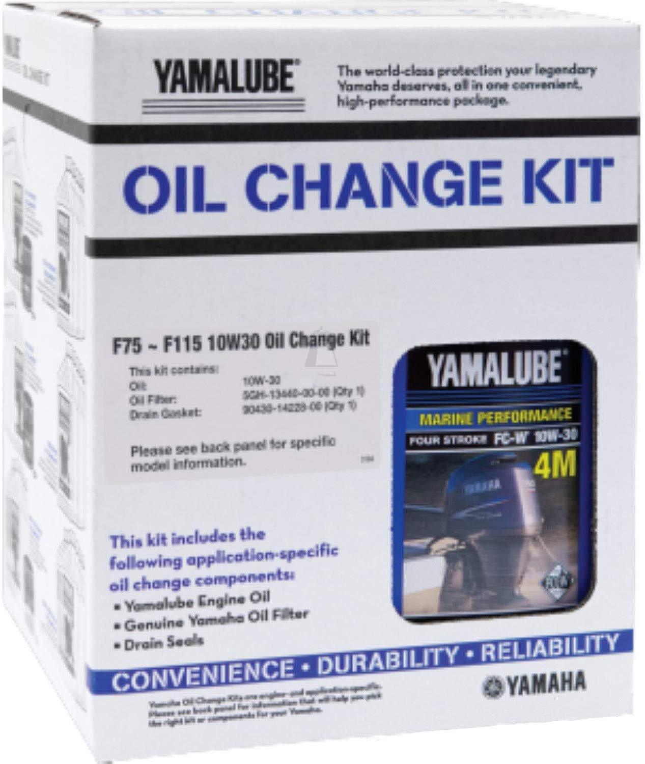 Yamaha Automotive Parts and Accessories Yamaha Outboard Oil Change Kit LUB-MRNMD-KT-10 780848336805 Jorgensen Powersports