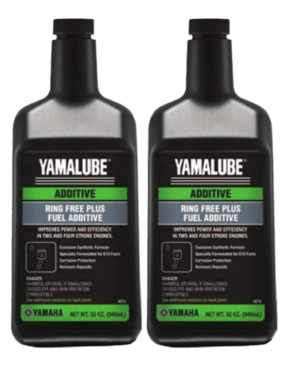 Yamaha Automotive Parts and Accessories Yamaha Outboard Ring Free Plus Fuel Additive 2-Pack ACC-RNGFR-PL-32 X2 Jorgensen Powersports