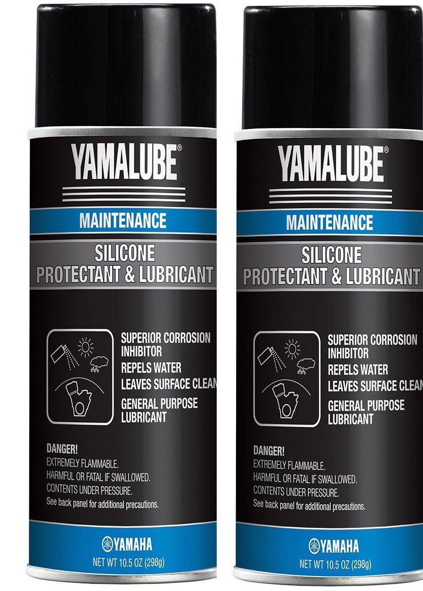 Yamaha Automotive Parts and Accessories Yamaha Silicone Spray Lubricant 2-Pack ACC-SLCNS-PR-AY x2 Jorgensen Powersports