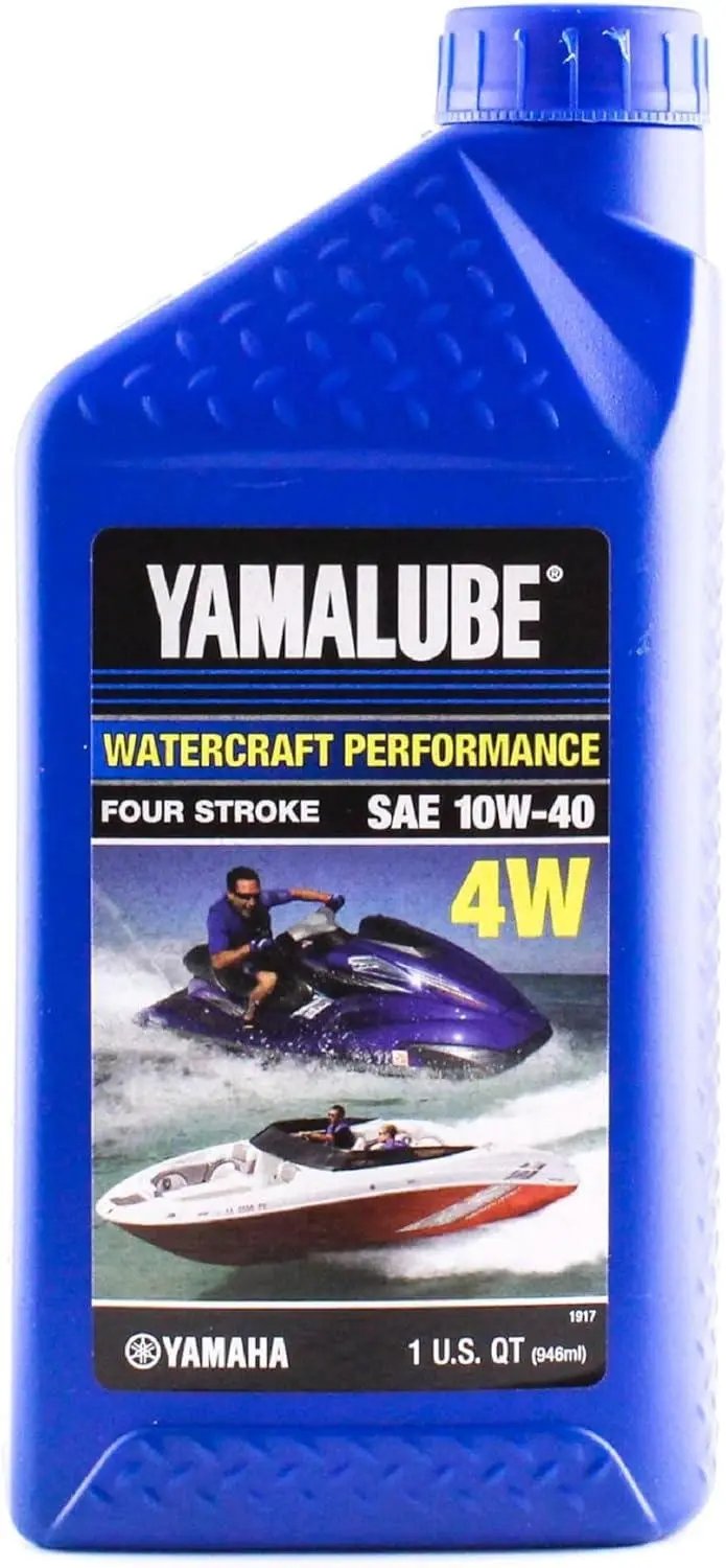 Yamaha Automotive Parts and Accessories Yamaha Watercraft Performance Oil 10w/40 - 1 Quart LUB-10W40-WV-12E Jorgensen Powersports