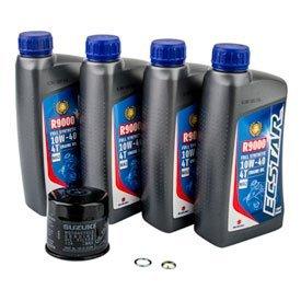 Suzuki Automotive Parts and Accessories Suzuki Semi-Synthetic Oil Change Kit 10w/40 - 4 Quarts 990A0-01E30-4KT 708088768972 Jorgensen Powersports